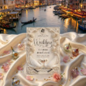 Faux Embossed Relief Sculpted Swans Wedding  Kaart