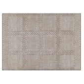 Faux Fabric Beige Snijplank (Voorkant)