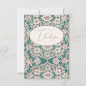 Faux flatje Hartelijk dank Bedankkaart (Voorkant)