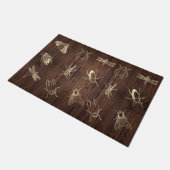 faux foil bugs doormat deurmat (Schuin)