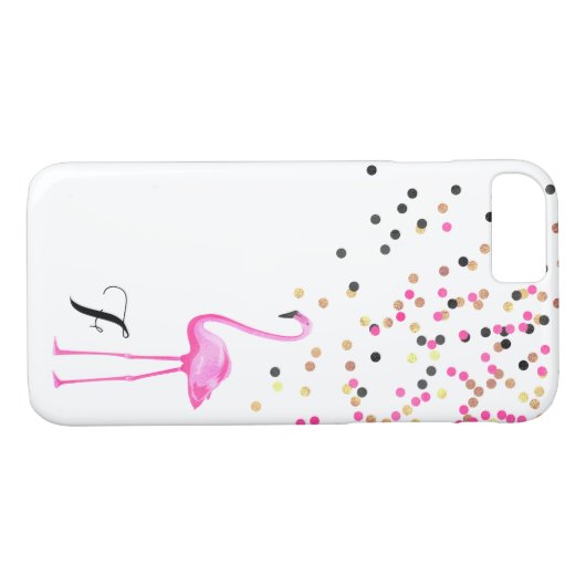 Faux Foil, Flamingo Case-Mate iPhone Case (Achterkant (Horizontaal))