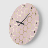 faux foil honeycomb grote klok (Hoek)