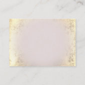 faux folie dank u kaart visitekaartje (Achterkant)