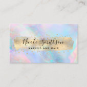 faux folie faux iridescence design visitekaartje (Voorkant)