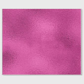 Faux-Folie-framboe - Alle opties Cadeaupapier (Vlak)