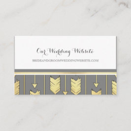 Faux Folie Golden Arrows Grijs Website Kaart