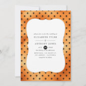 Faux Folie Halloween Wedding Kaart (Voorkant)