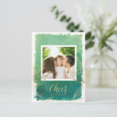 Faux Folie Holiday Leaves - Holiday Briefkaart (Staand voorkant)