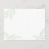 Faux Folie Holiday Leaves - Holiday Briefkaart (Achterkant)