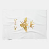 faux folie koningin bijen theedoek (Horizontaal)