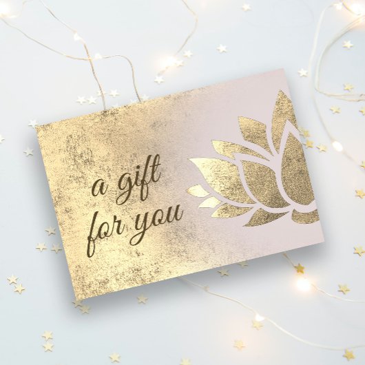 faux folie lotus gift