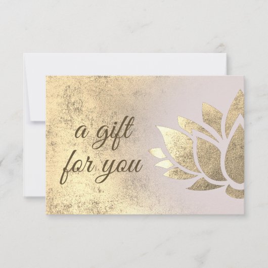 faux folie lotus gift (Voorkant)