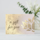 faux folie lotus gift (Staand voorkant)