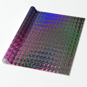 Faux Folie Multi Color Wrapping Paper Cadeaupapier