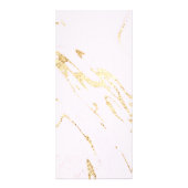 faux-folie op bleek roze rackkaart reclamekaart (Achterkant)