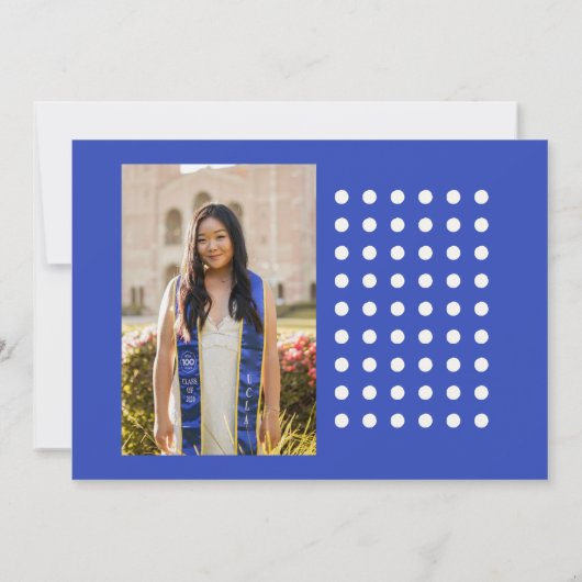 Faux Folie Sash Flat Announge Kaart (Achterkant)