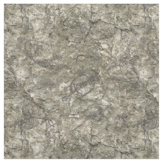 Faux Fossil Stof (Close Up)