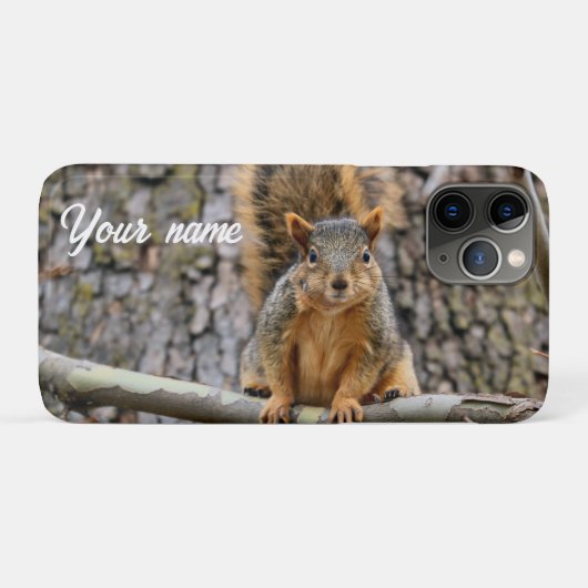 Faux fox eekhoorn Case-Mate iPhone case (Achterkant (horizontaal))