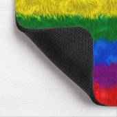 Faux Furry Rainbow-Muismat Muismat (Hoek)