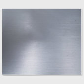 Faux, geborsteld aluminium | Favoriete kleuren Cadeaupapier (Vlak)