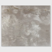 Faux, geborsteld aluminium, opvulpapier cadeaupapier (Vlak)