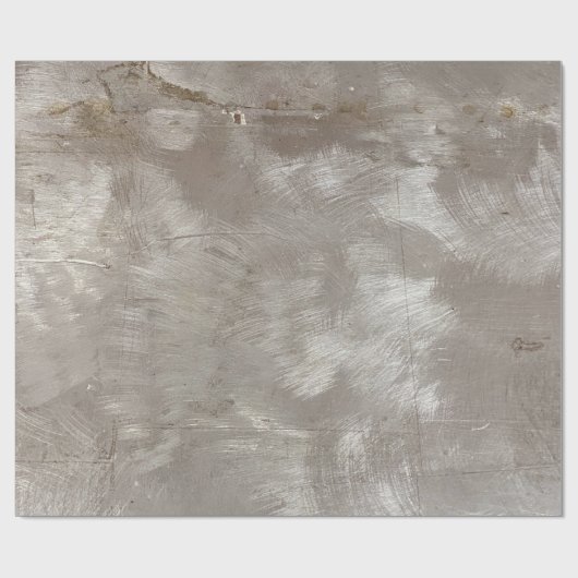 Faux, geborsteld aluminium, opvulpapier cadeaupapier (Vlak)