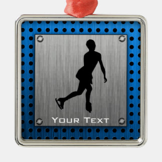 Faux, geborsteld metaal; Afbeelding Schatting Metalen Ornament