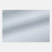 Faux, geborsteld metaal - Gold Silver Bronze Inpakpapier Vel (Voorkant 2)