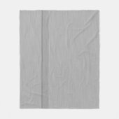 Faux, geborsteld metaal met groef fleece deken (Voorkant)