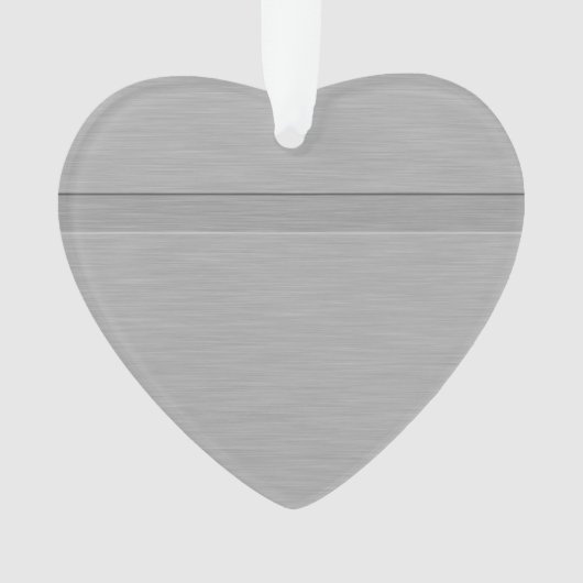 Faux, geborsteld metaal met groef ornament (voorkant)