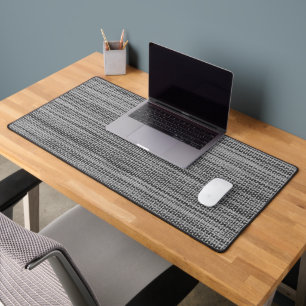 Faux gebreide bureau mat