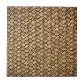 Faux gebreide keramische Tegel modern design Tegeltje (Voorkant)