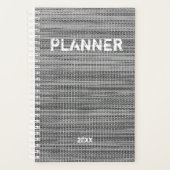 Faux gebreide planner gepersonaliseerd (Voorkant)