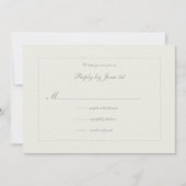 Faux gegraveerd Ecru kralen formele bruiloft react (Voorkant)