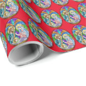 faux-gekleurd verpakkingspapier cadeaupapier (Rol Hoek)