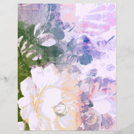 Faux-gekleurde Floral