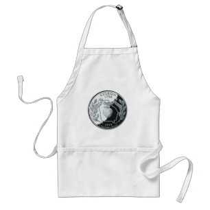 Faux Georgia State Quarter Standaard Schort