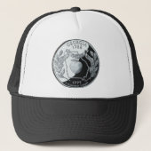 Faux Georgia State Quarter Trucker Pet (Voorkant)