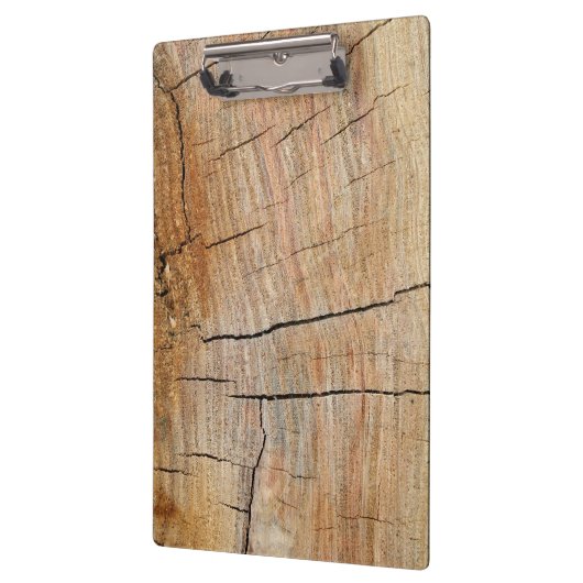 Faux-gerookte boomstammen klembord (Links)