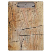 Faux-gerookte boomstammen klembord (Voorkant)