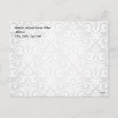 Faux geschenkdoos, 3-foto kerstgroet Briefkaart (Achterkant)