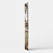 Faux getextureerde houtsnijwerk zonnebloem foto pr Case-Mate iPhone case (Achterkant / Rechts)