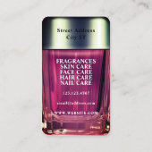 Faux geurstof visitekaartje (Achterkant)