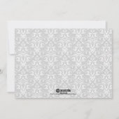 Faux Gift Box Bow, 3-fotokerstkaart Feestdagenkaart (Achterkant)