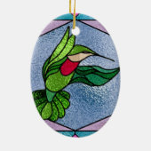 Faux-Glas in lood alledaagse versiering Keramisch Ornament (Achterkant)