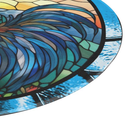 Faux Glas in lood Haan Snijplank (Hoek)