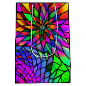 Faux Glas in lood Medium Cadeauzakje (Achterkant)