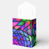 Faux Glas in lood Tent Bedankdoosjes (Geopend)