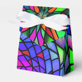 Faux Glas in lood Tent Bedankdoosjes