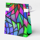 Faux Glas in lood Tent Bedankdoosjes (Achterkant)